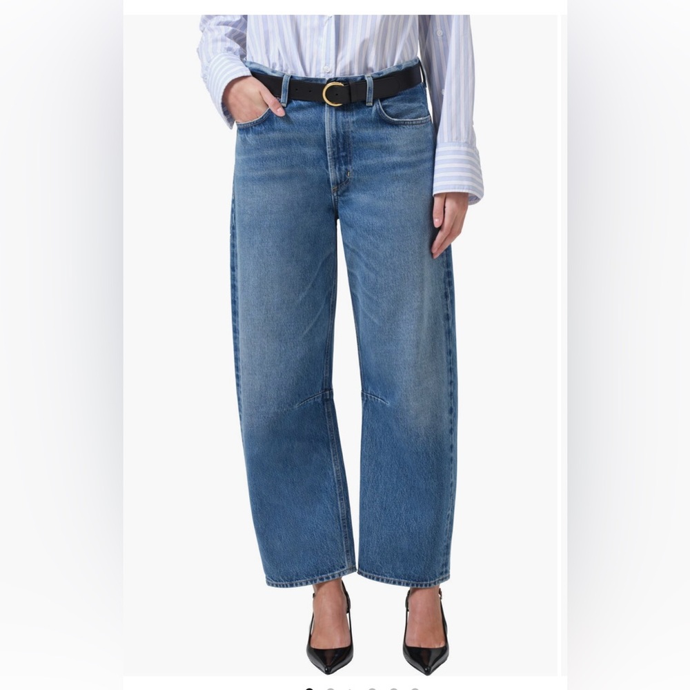 Citizens Of Humanity Miro High Waisted Barrel Jeans in Pacficia
